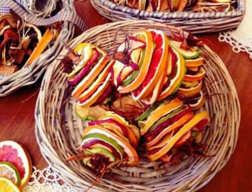 Dried fruit bells