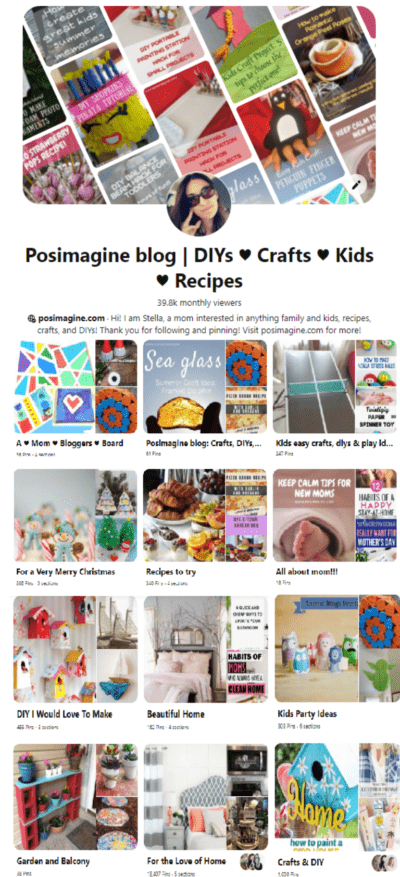 posimagine pinterest pop up